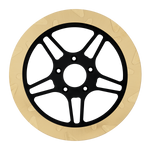 Lyndall Brakes Oversized 13" Smooth Cut Front Rotors