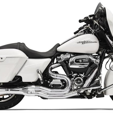 BASSANI XHAUST Road Rage 2-into-1 Chrome Straight Muffler