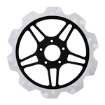 Lyndall Brakes Oversized 13" Crown Cut Front Rotors