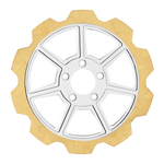Lyndall Brakes Oversized 13" Crown Cut Front Rotors
