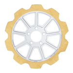 Lyndall Brakes Oversized 13" Crown Cut Front Rotors
