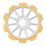 Lyndall Brakes Oversized 13" Crown Cut Front Rotors