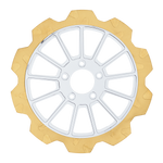 Lyndall Brakes Oversized 13" Crown Cut Front Rotors