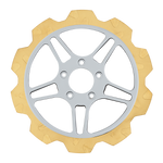 Lyndall Brakes Oversized 13" Crown Cut Front Rotors