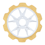 Lyndall Brakes Oversized 13" Crown Cut Front Rotors