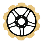 Lyndall Brakes Oversized 13" Crown Cut Front Rotors