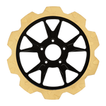 Lyndall Brakes Oversized 13" Crown Cut Front Rotors