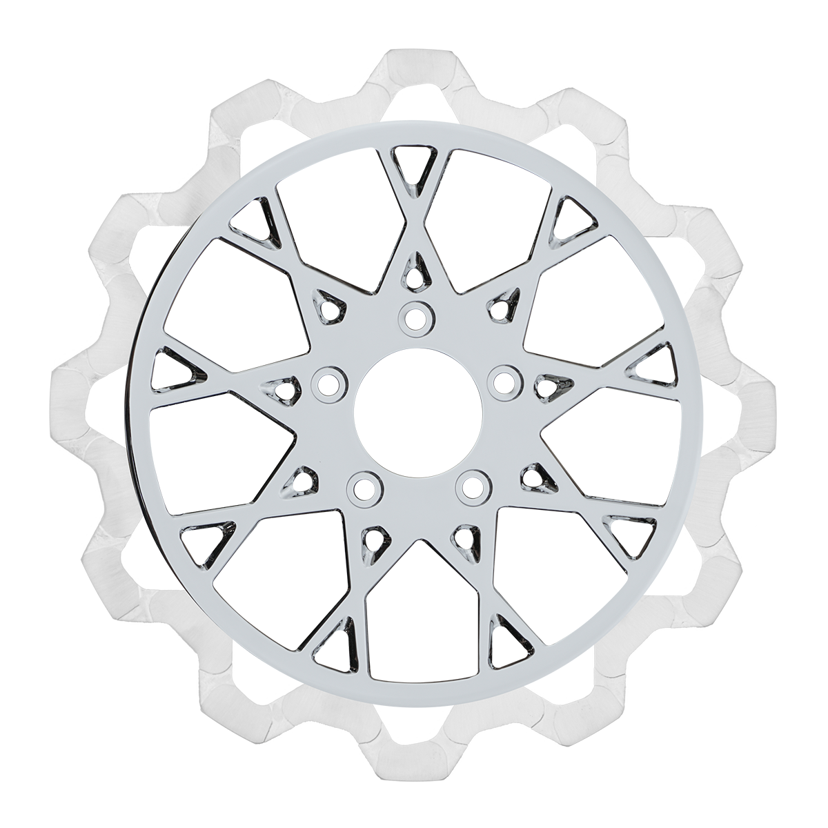 Lyndall Brakes Oversized 13" Bow-Tie Front Rotors