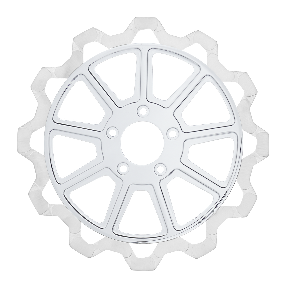 Lyndall Brakes Oversized 13" Bow-Tie Front Rotors