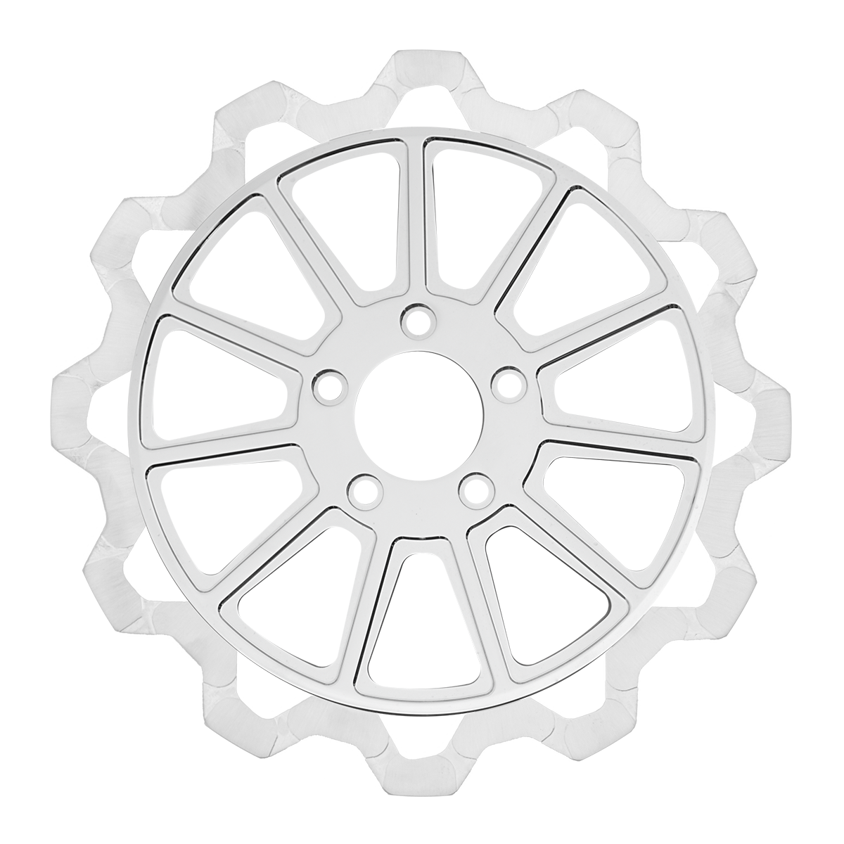 Lyndall Brakes Oversized 13" Bow-Tie Front Rotors