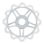 Lyndall Brakes Oversized 13" Bow-Tie Front Rotors