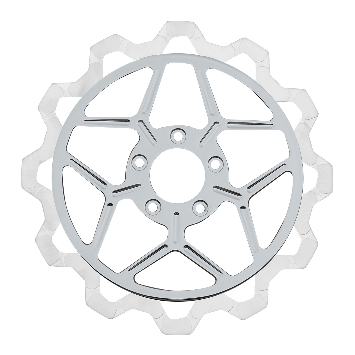 Lyndall Brakes Oversized 13" Bow-Tie Front Rotors