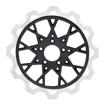 Lyndall Brakes Oversized 13" Bow-Tie Front Rotors