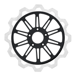 Lyndall Brakes Oversized 13" Bow-Tie Front Rotors