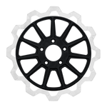 Lyndall Brakes Oversized 13" Bow-Tie Front Rotors
