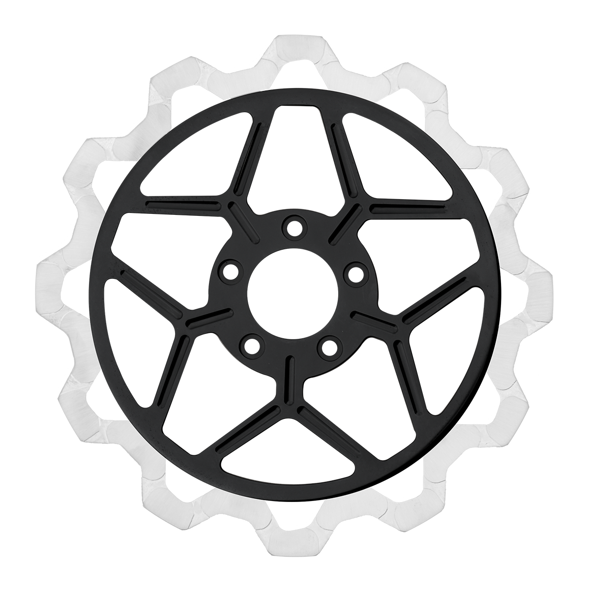 Lyndall Brakes Oversized 13" Bow-Tie Front Rotors