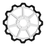 Lyndall Brakes Oversized 13" Bow-Tie Front Rotors