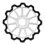 Lyndall Brakes Oversized 13" Bow-Tie Front Rotors