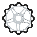Lyndall Brakes Oversized 13" Bow-Tie Front Rotors