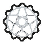 Lyndall Brakes Oversized 13" Bow-Tie Front Rotors