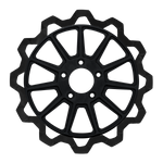 Lyndall Brakes Oversized 13" Bow-Tie Front Rotors