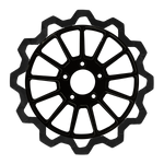 Lyndall Brakes Oversized 13" Bow-Tie Front Rotors