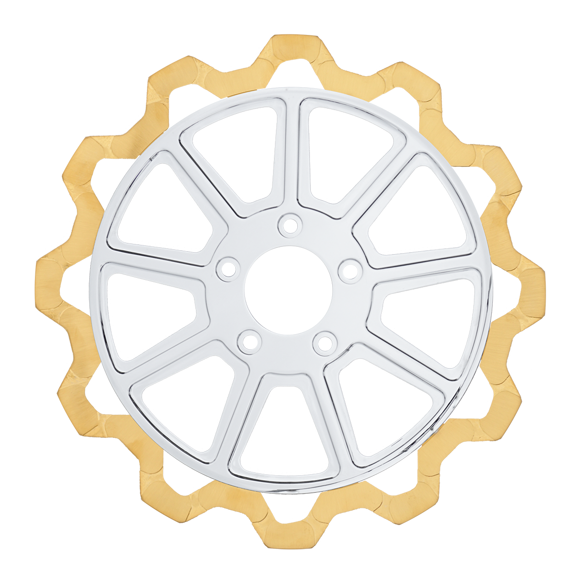 Lyndall Brakes Oversized 13" Bow-Tie Front Rotors