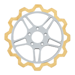 Lyndall Brakes Oversized 13" Bow-Tie Front Rotors