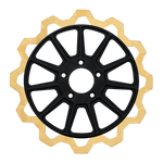 Lyndall Brakes Oversized 13" Bow-Tie Front Rotors