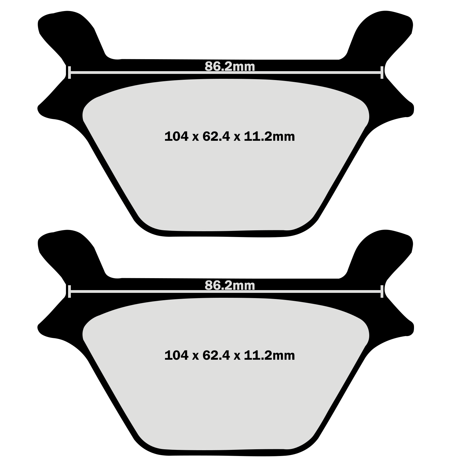 7058 Harley Davidson Brake (Rear)