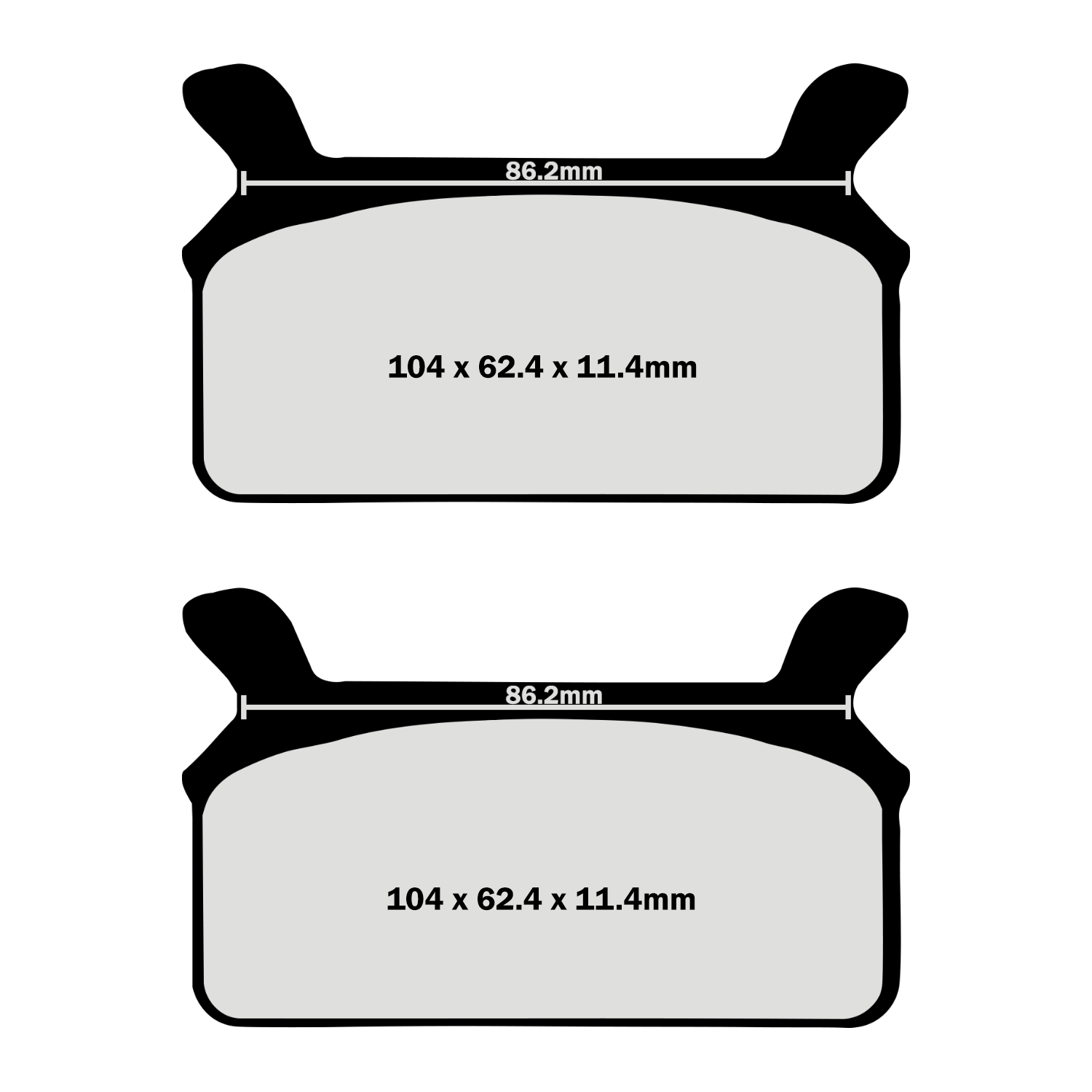 7157 Frein Harley Davidson (arrière)