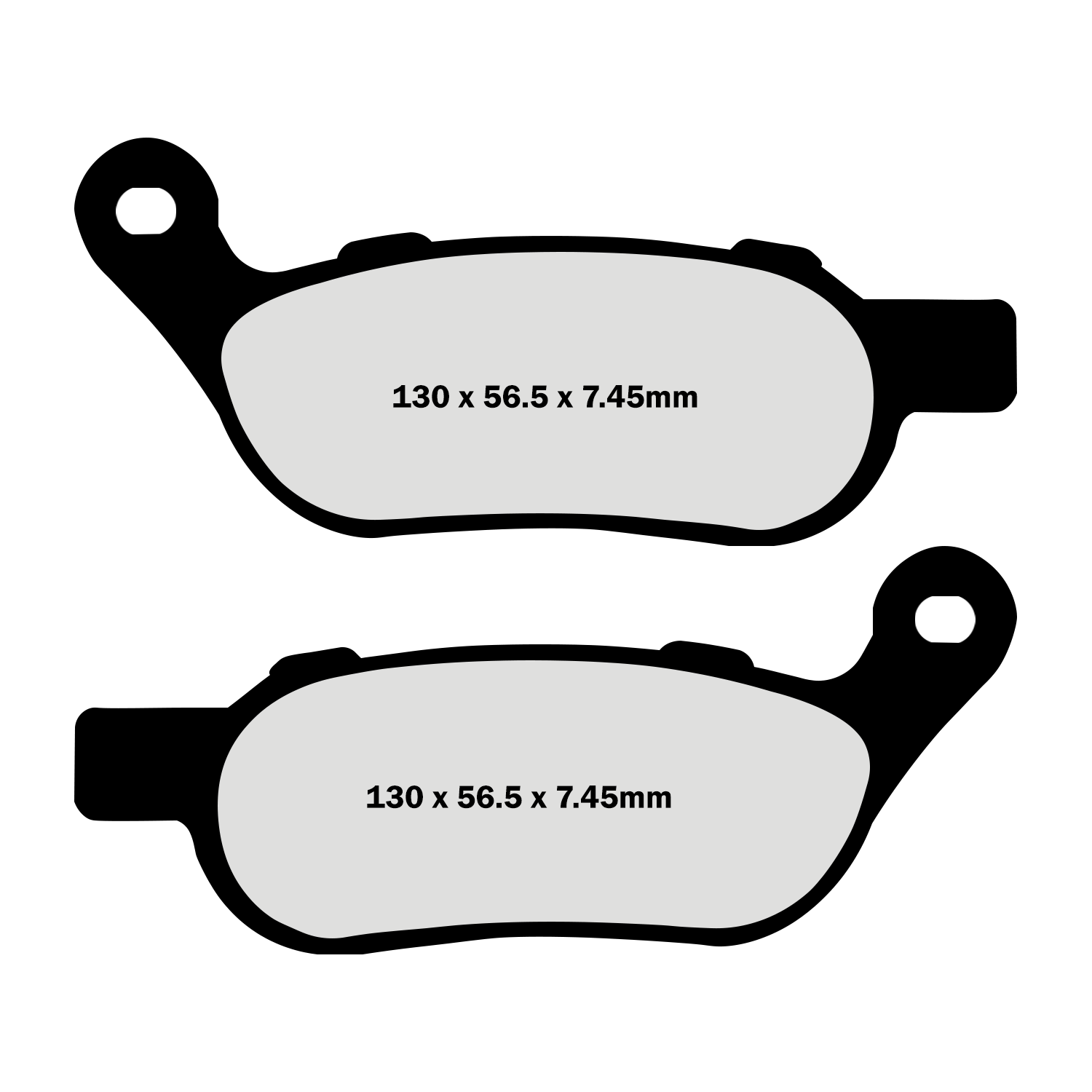 Frein arrière Harley Davidson 7257 (Dyna)