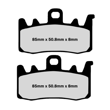 8102 Brembo Brake Pan America front (Brembo 100mm radial caliper)
