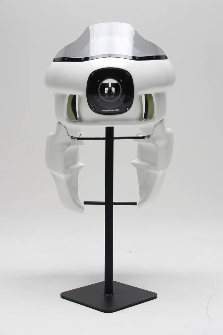 CARÉNAGE EN FIBRE DE VERRE FXRT + BAS DE MOTOS DOMINATOR