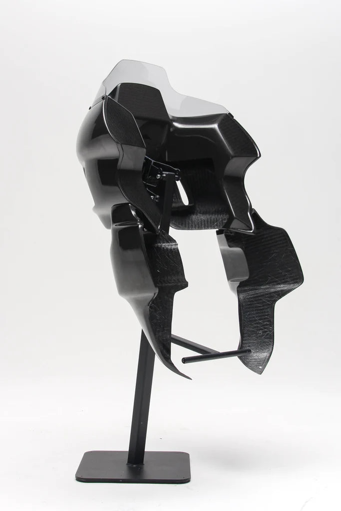 CARÉNAGE CARBONE FXRT + BAS DE MOTOS DOMINATOR