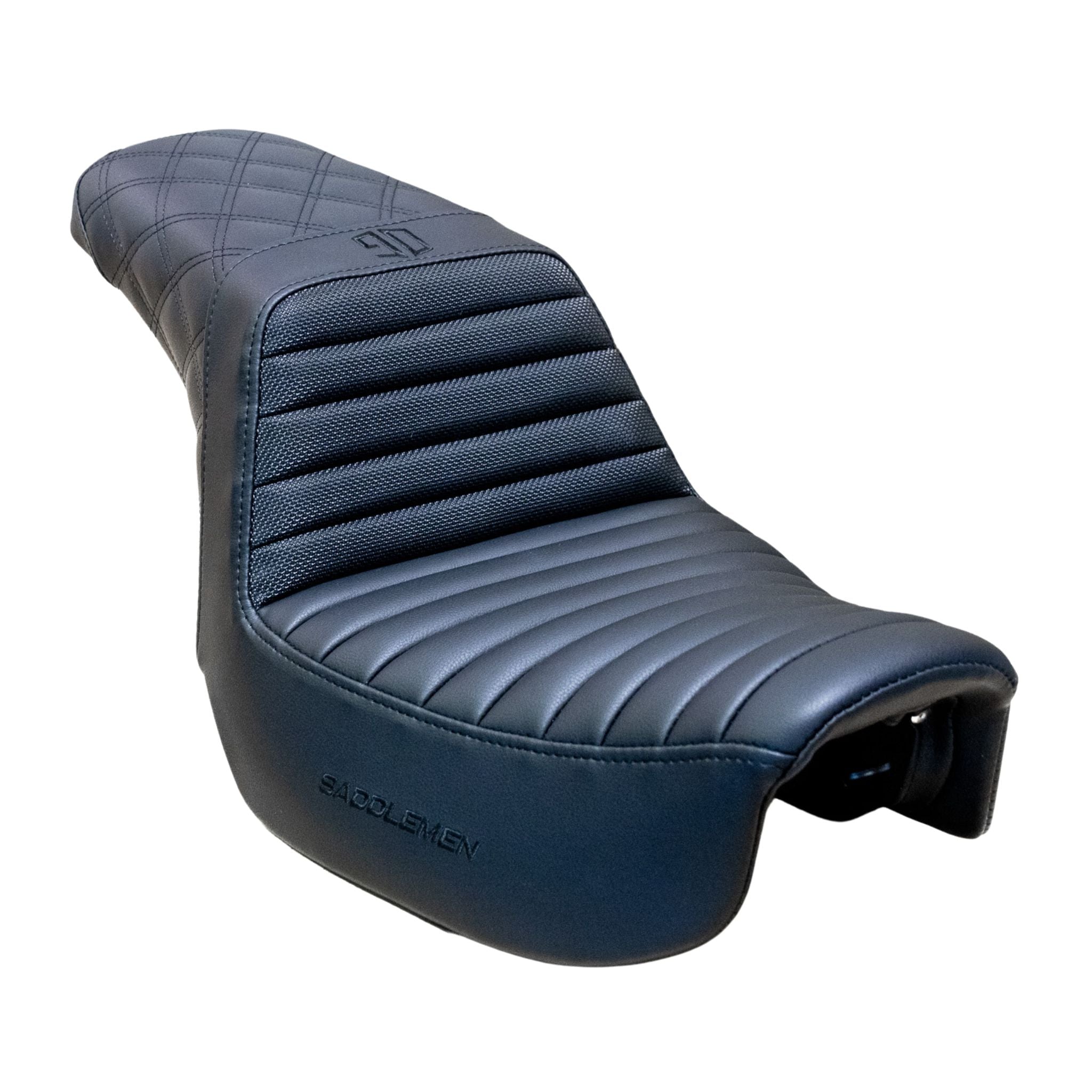 Siège élévateur personnalisé OG X Saddlemen pour FXR, Dyna, Sportster et Softails 18+