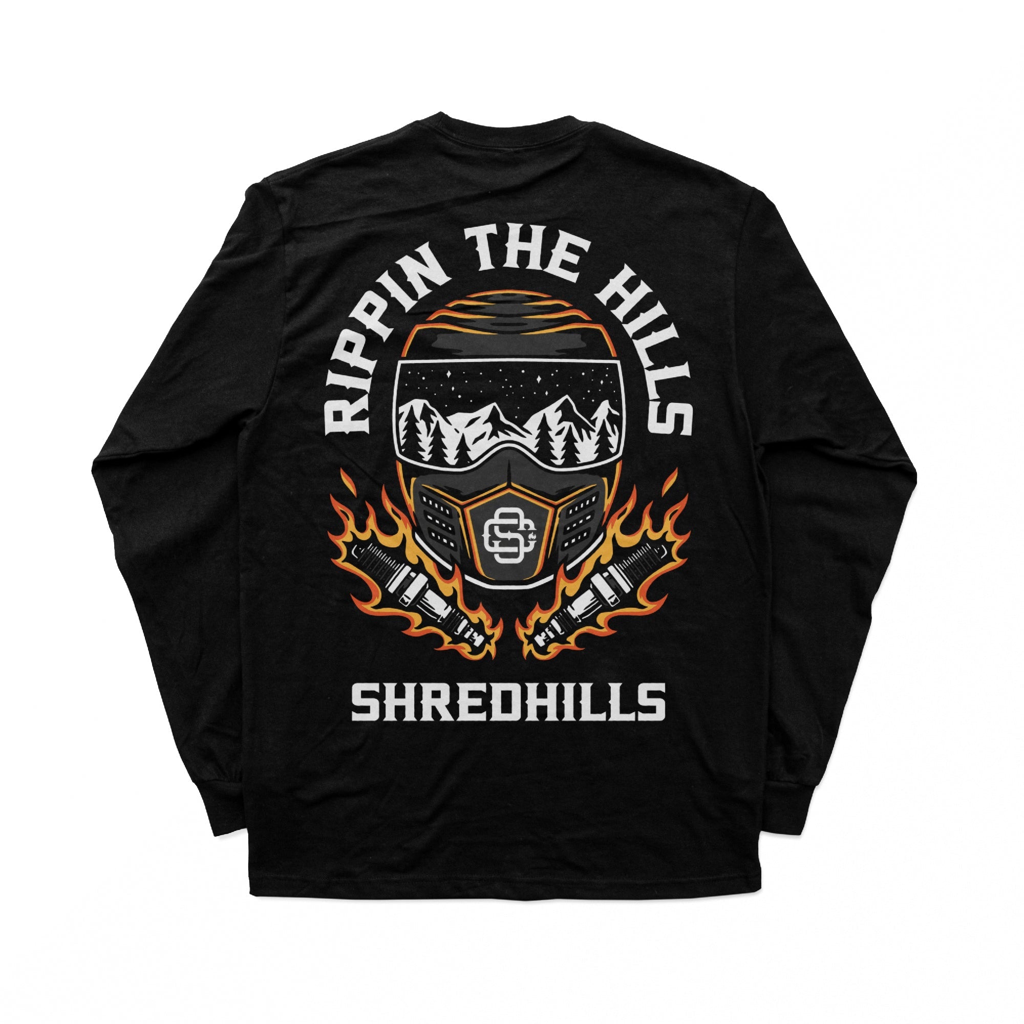 Rippin The Hills - Long Sleeve - Shredhills
