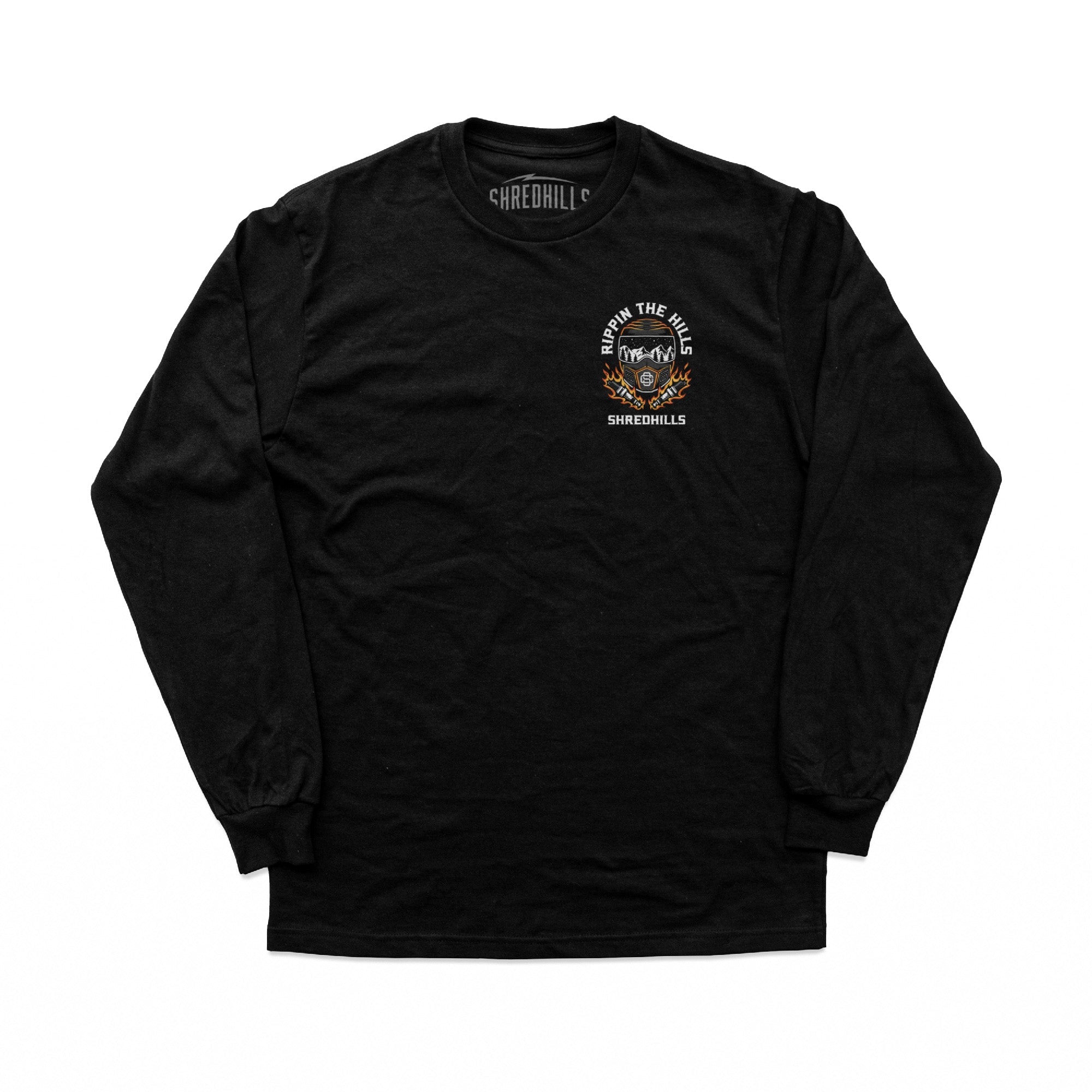 Rippin The Hills - Long Sleeve - Shredhills
