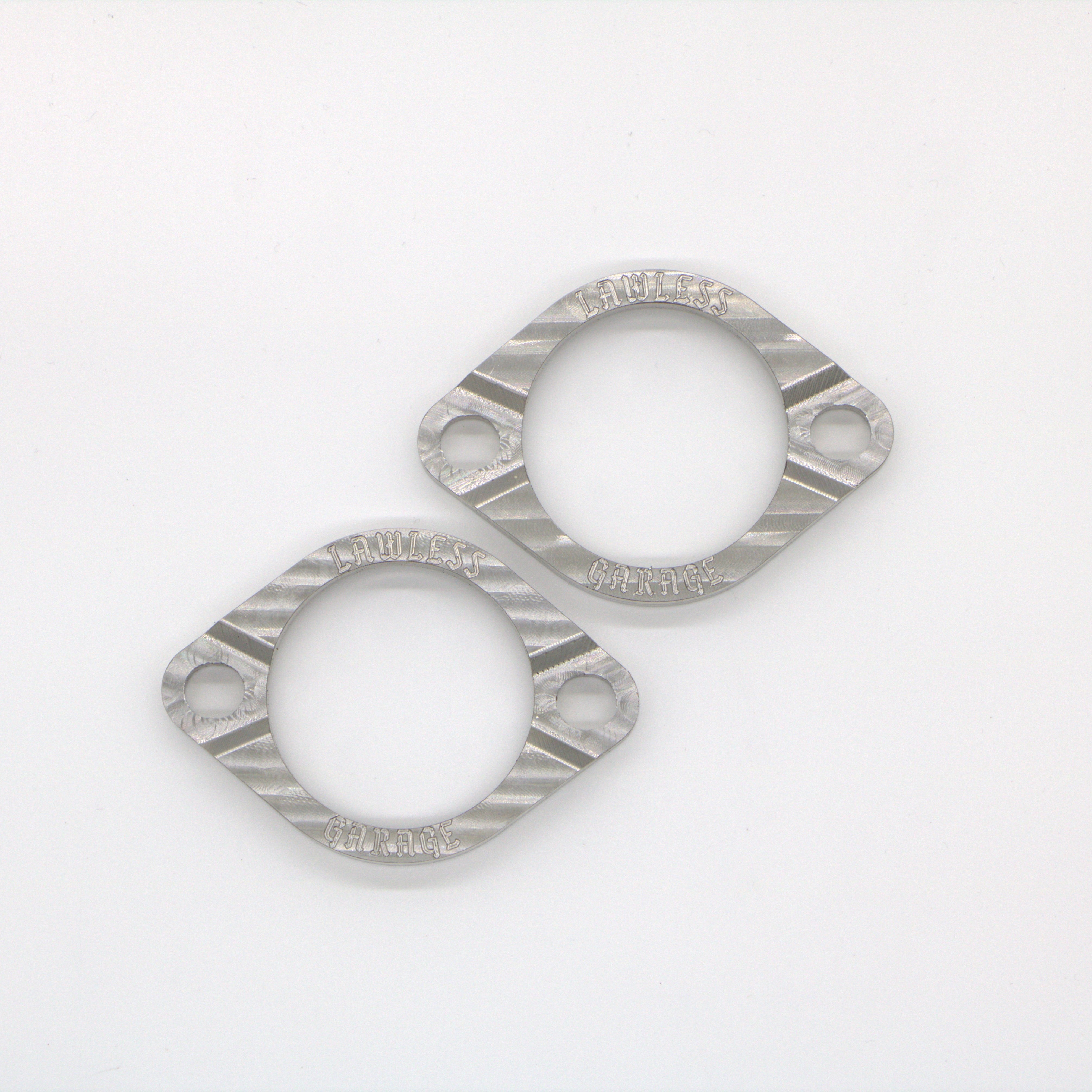 Brides d'échappement en acier inoxydable LG Billet