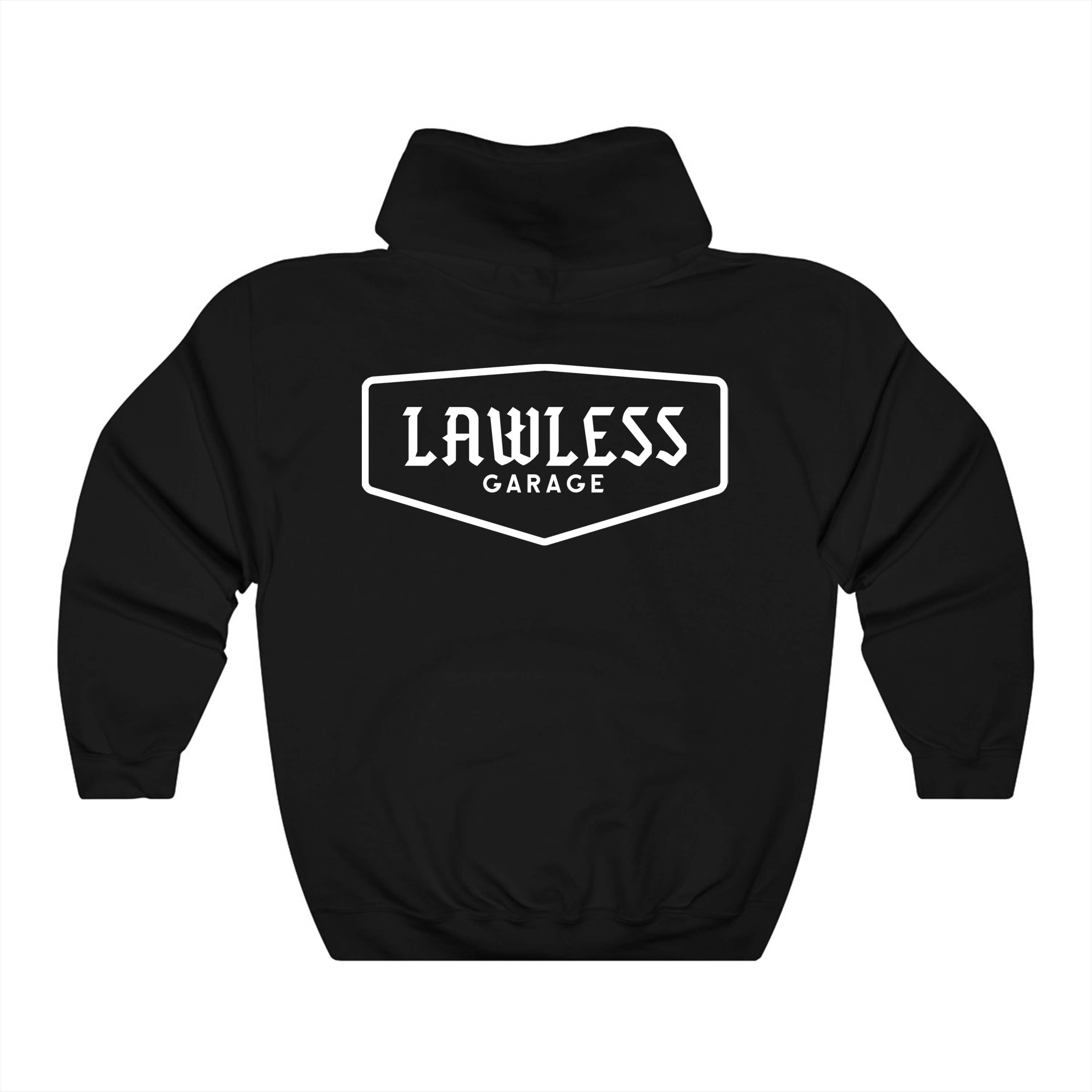 Sweat à capuche signature CHAMPION X LAWLESS GARAGE
