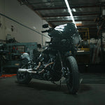 FAB28 M8 Softail exhaust