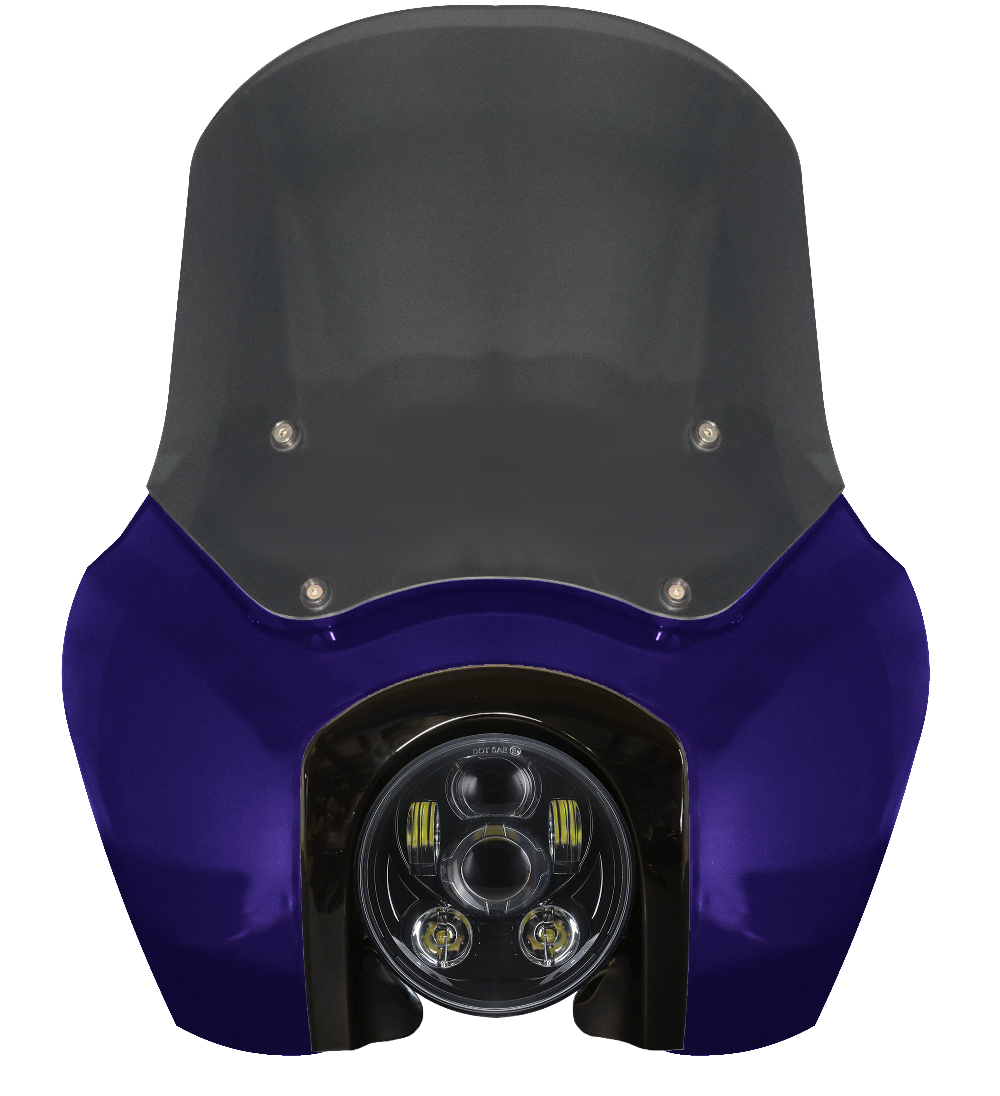 OG Softail Low Rider S Complete T-Sport Fairing Kit - Mystic Shift