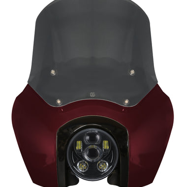 OG Harley-Davidson Softail Low Rider S Complete T-Sport Fairing Kit - Midnight Crimson - Original Garage Moto