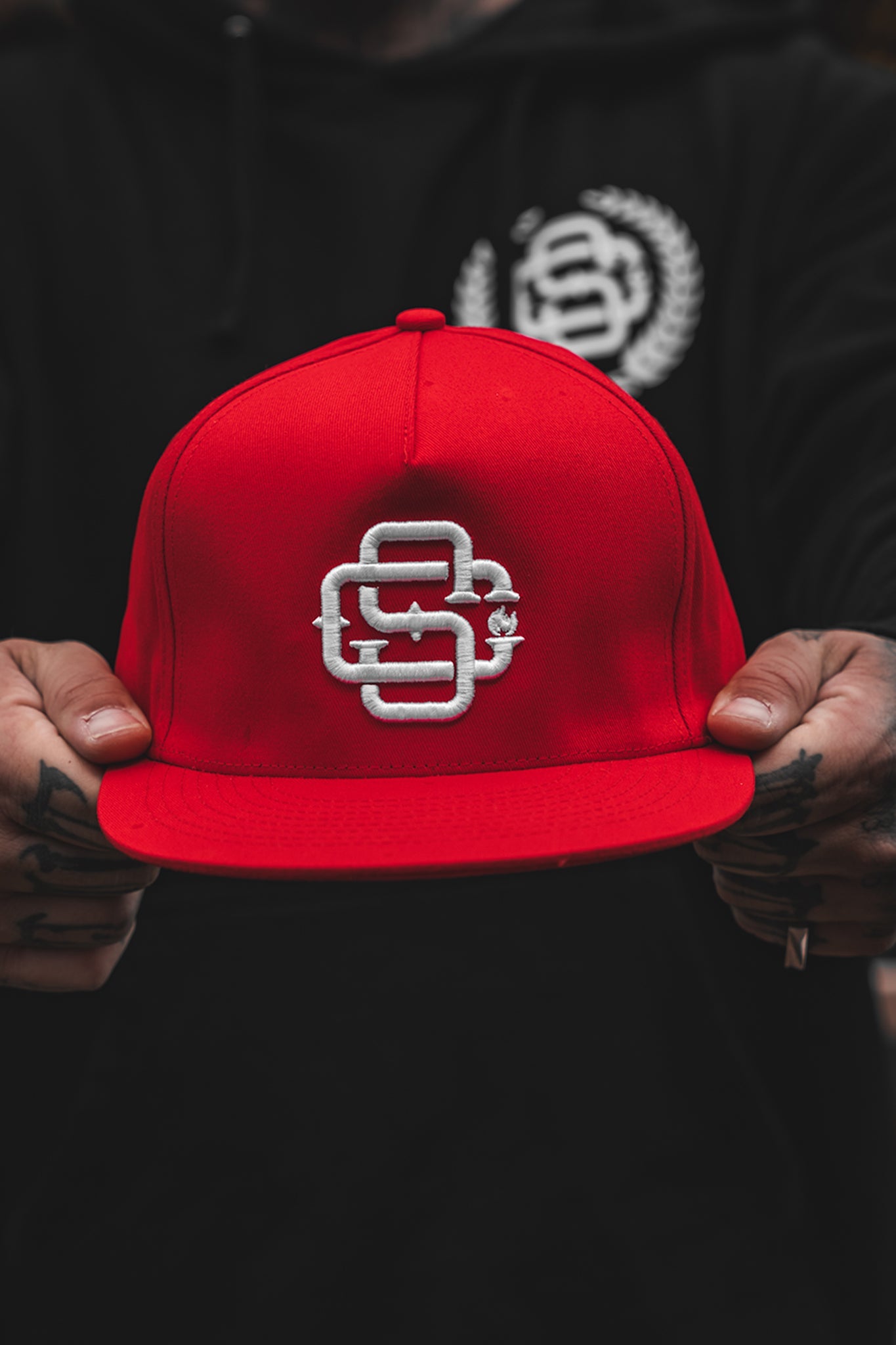 Casquette Snapback OG - 3D Rouge