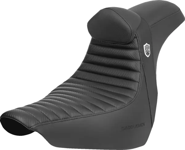 SADDLEMEN Pro Series SDC Seat w/ Backrest – Low Rider ST / Sport Glide (2018+)