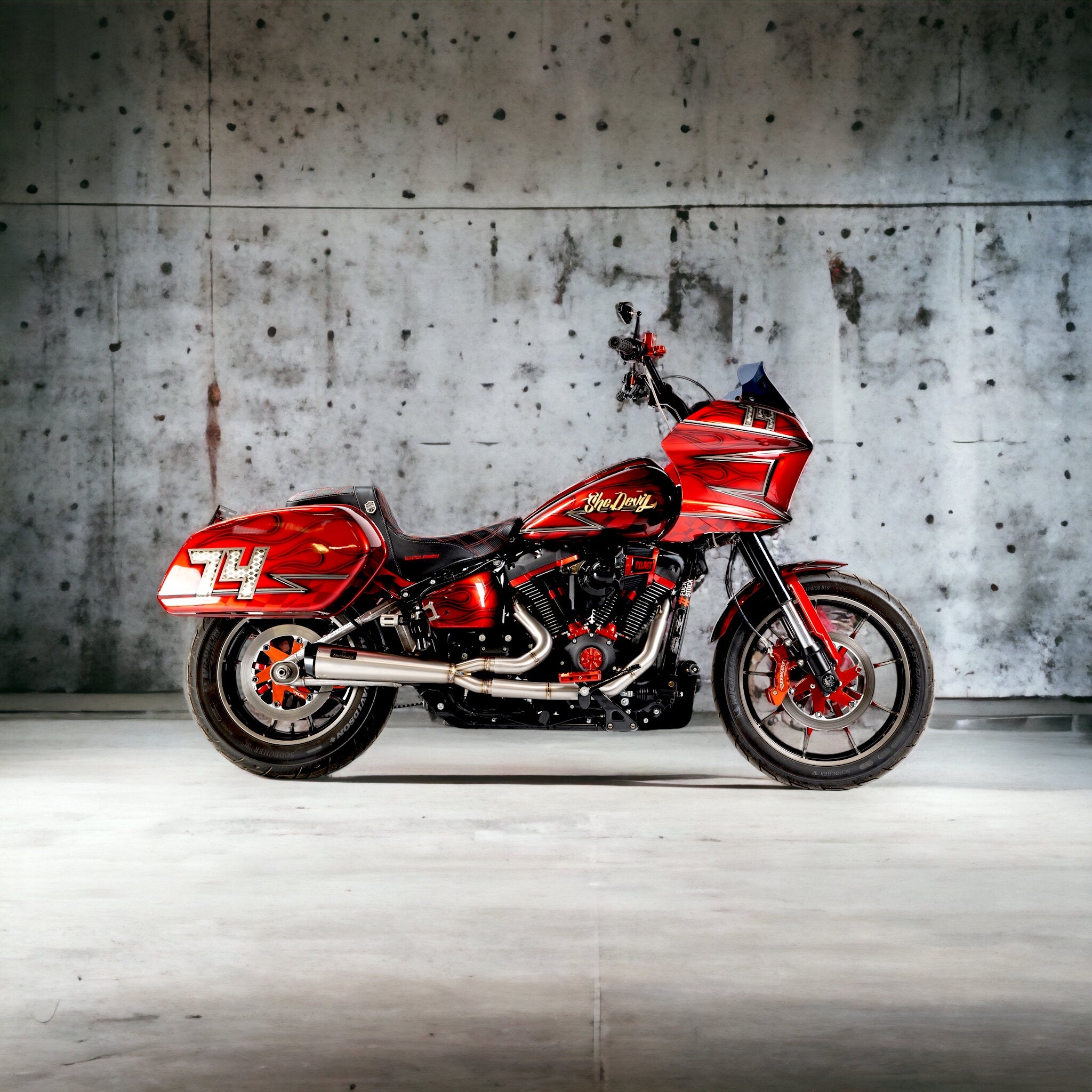 MPRDS Malparidos Exhausts - Echappement homologué 2:1 Softail 2021-2023 EURO 5