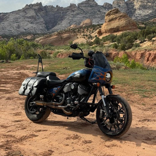 Barres de maintien arrière/repose-pieds passager pour Indian Chief 22 +