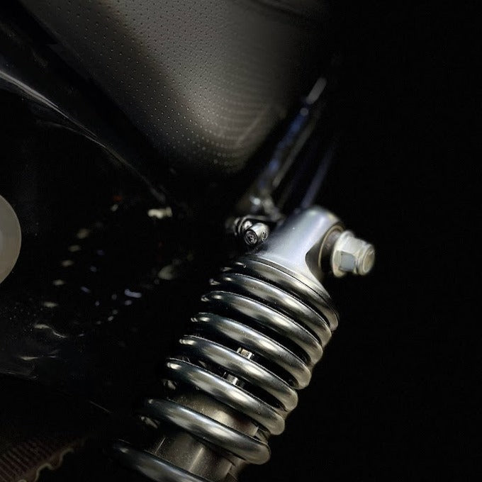 Shocks mounted flasher relocators for Indian Chief 22+