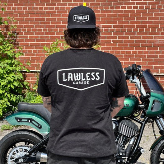 T-shirt signature Lawless Garage