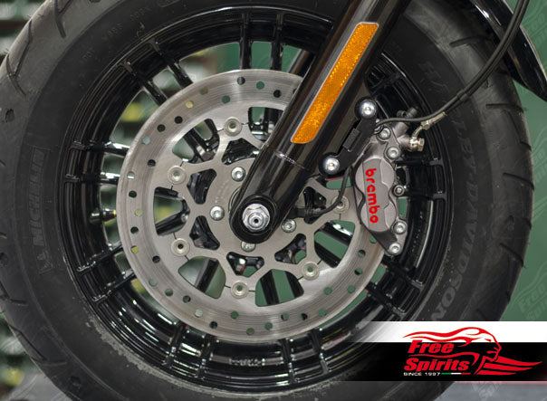 Kit étrier avant 4 pistons Brembo pour Harley Davidson Sportster depuis 2014 et Dyna 06-17